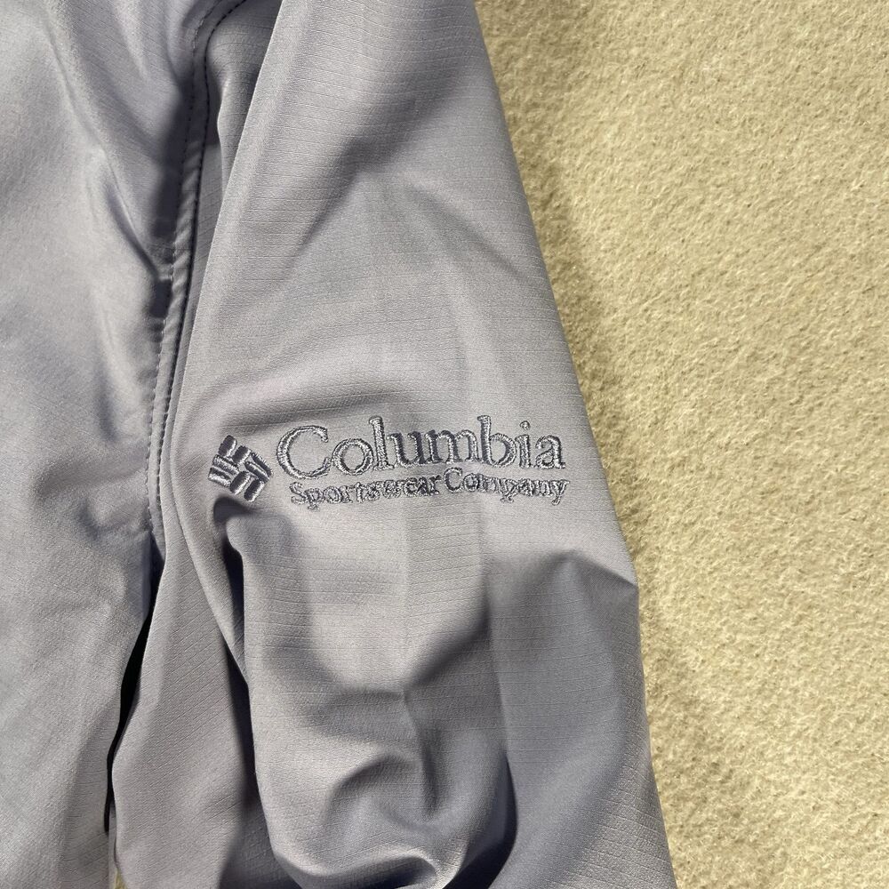 Vintage Columbia Women's Long Sleeve Light Purple Full Zip Jacket Size M - Picture 5 of 7